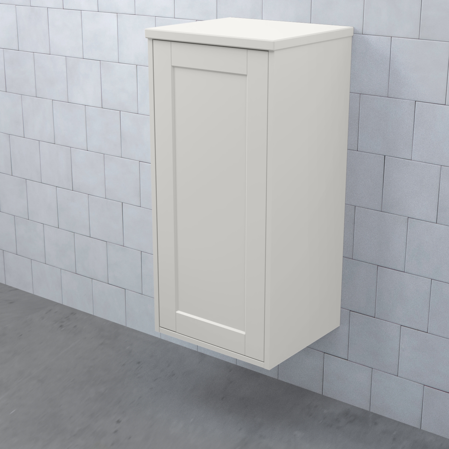 Halvhögt Skåp Björbo Badrum Mejda